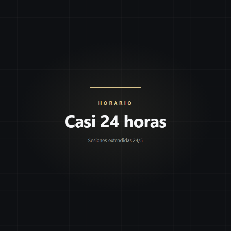 Franja de negociación 24/5