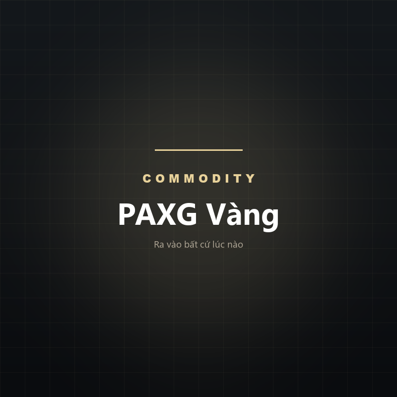 Phân bổ vàng PAXG